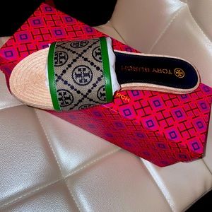 Tory Burch Espadrille Slides
